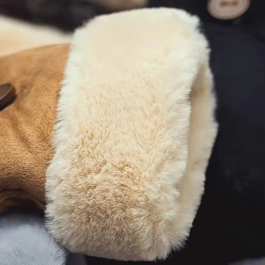Giulia Suede Windproof Mittens