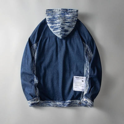 Mason Cotton Denim Hooded Jacket