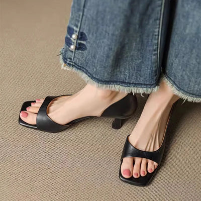 Aluna Mid-Heel Sandals