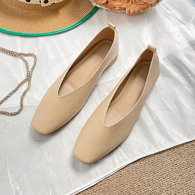Celeste Square-Toe Flats