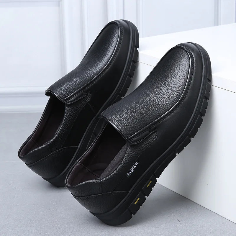 Rohan Slip-On Leather Shoes