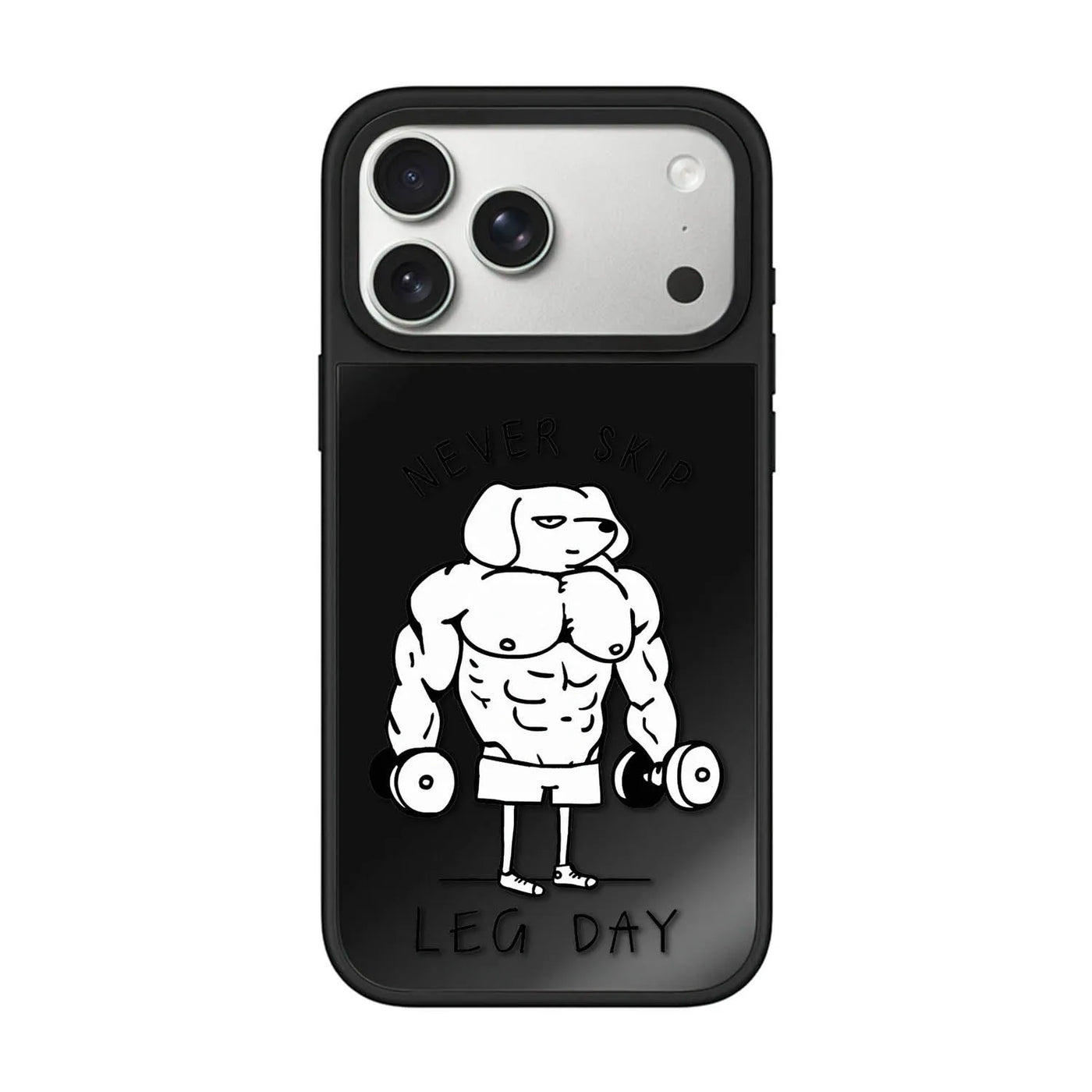 Never Skip Mirror Case – Magnetic Shockproof iPhone Cover