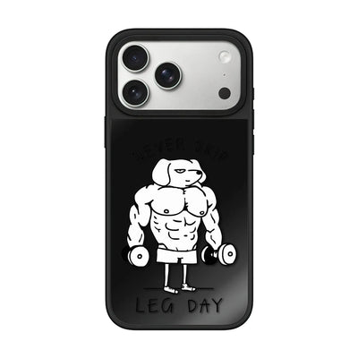 Never Skip Mirror Case – Magnetic Shockproof iPhone Cover