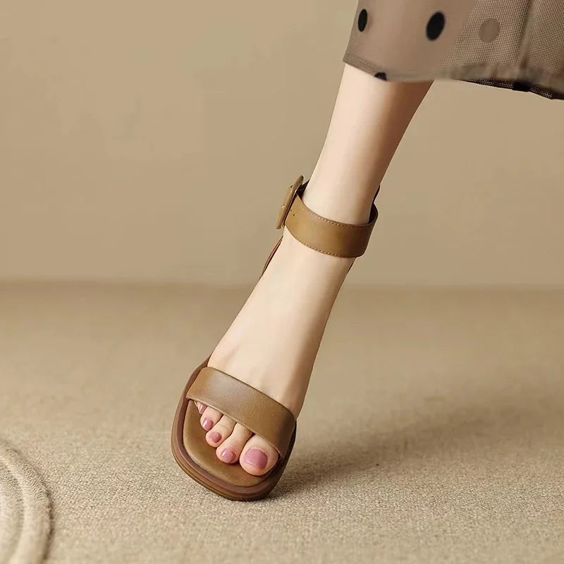 Nora Block Heel Sandals