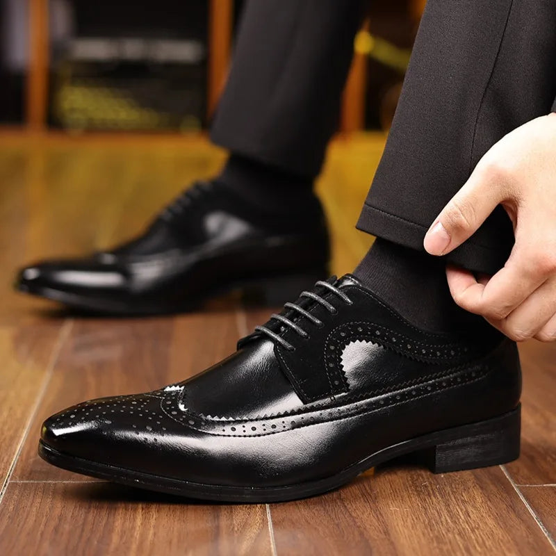 Carver Oxford Brogue Shoes