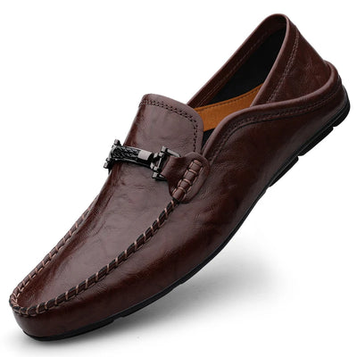 Eli Breathable Leather Loafers