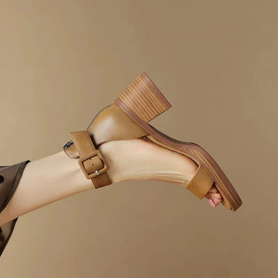 Nora Block Heel Sandals