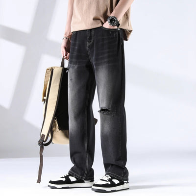 Jackson Cotton Denim Jeans – Men’s Straight-Leg Baggy Fit