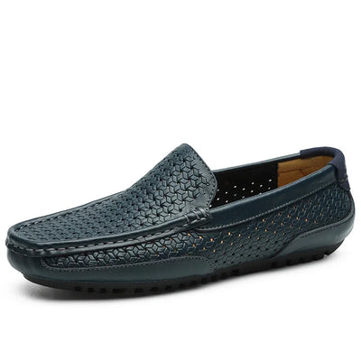 Enzo Italian Woven Loafers