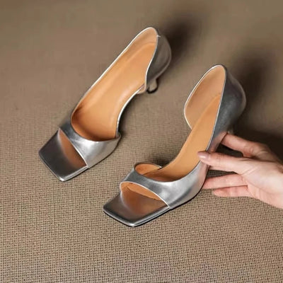 Aluna Mid-Heel Sandals