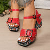 Natalia Crystal Heel Sandals