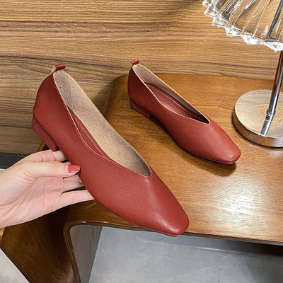 Celeste Square-Toe Flats