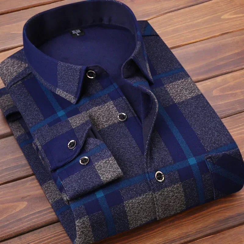 Lyon Plaid Lined Shirt