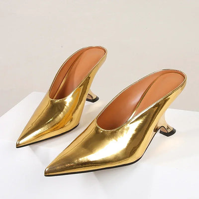 Vera Mirror Mules