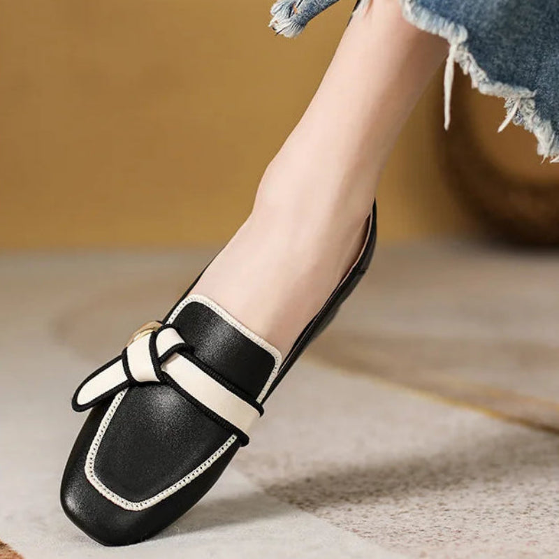 Vittoria Square-Toe Pumps