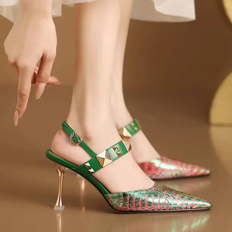 Celeste Backless Heels