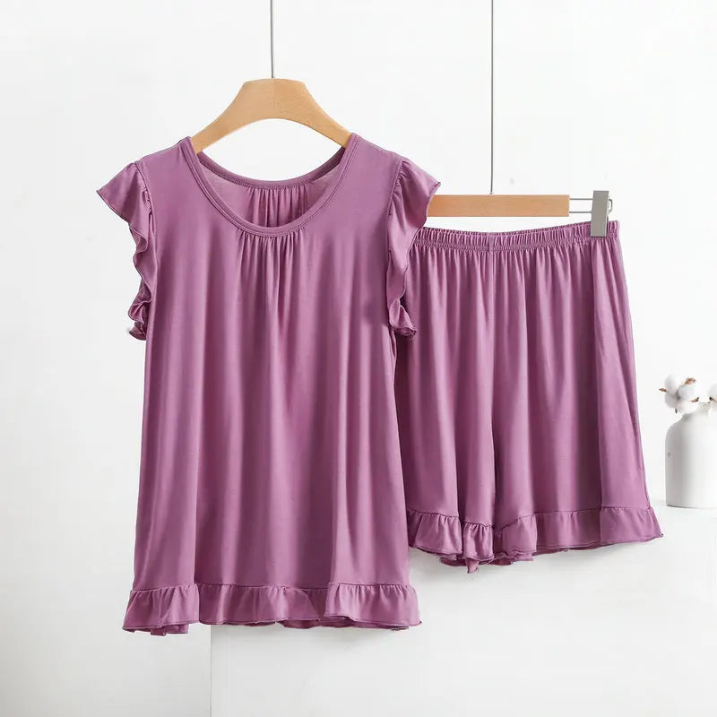 Lily Ruffle Lounge Set