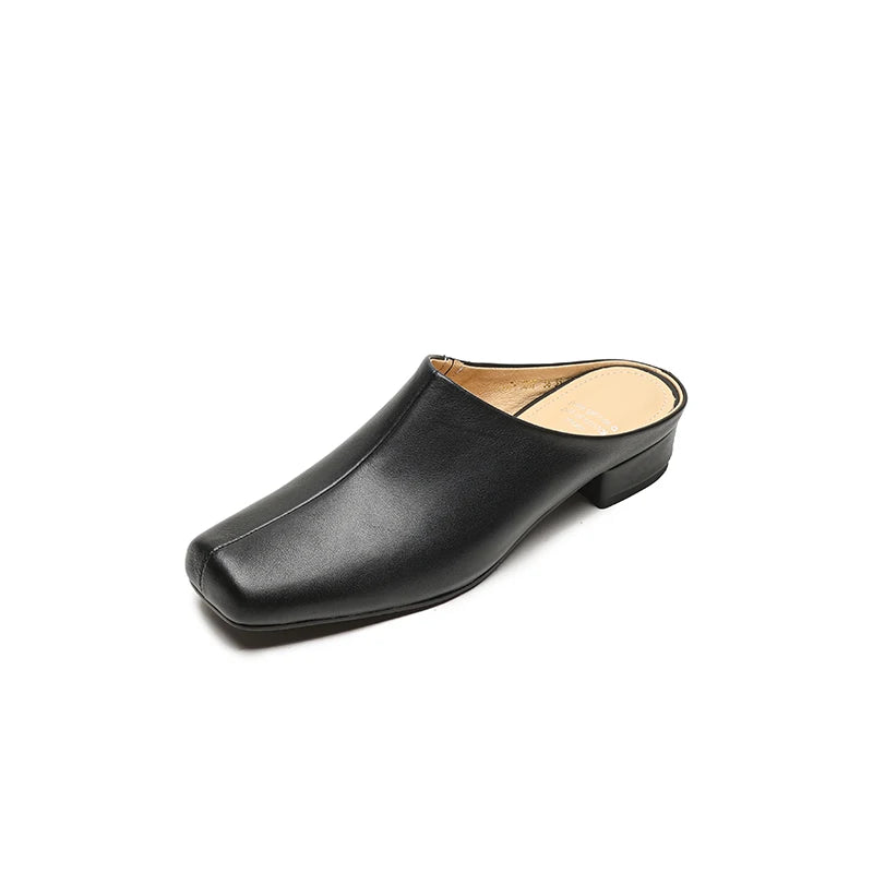Aveline Leather Mules