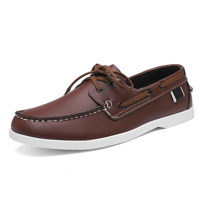 Liam Orthopedic Leather Moccasins