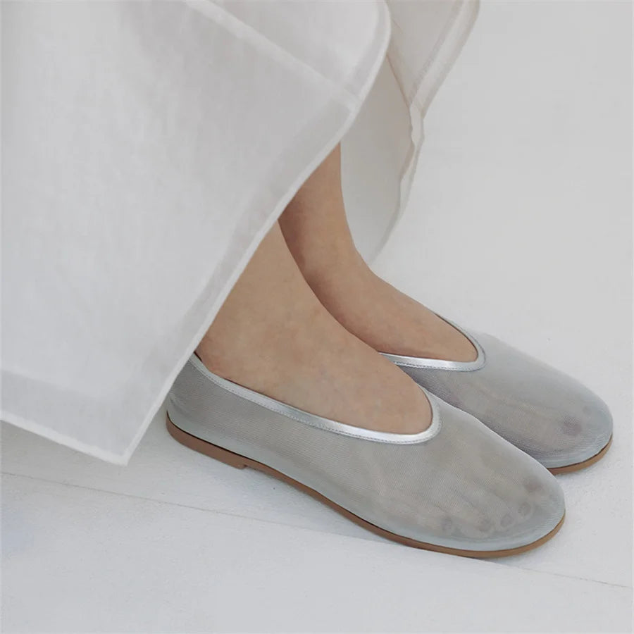 Chloe Mesh Flats