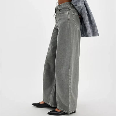 Sienna Denim Washed Jeans Side View