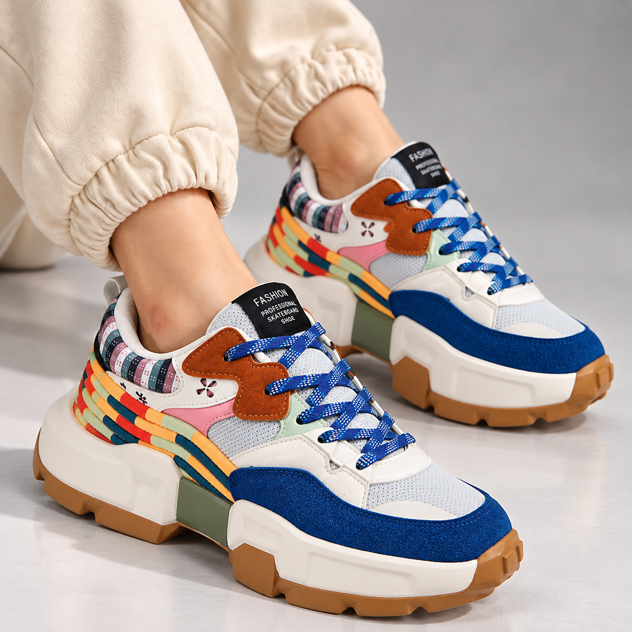 The Dopamine Wave Chunky Sneakers
