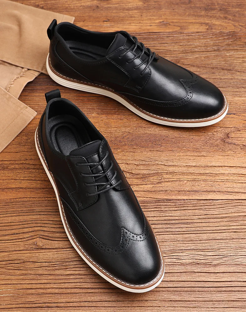 Alessio Genuine Leather Brogue