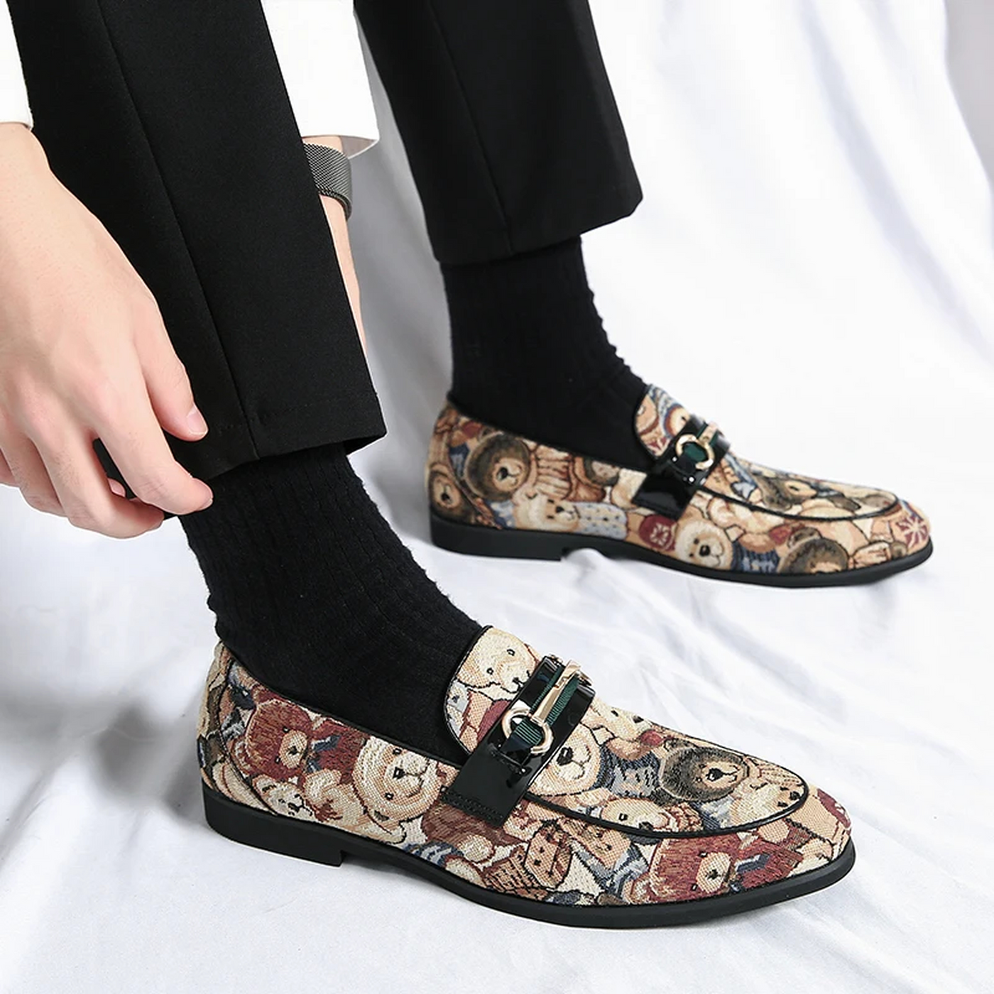 Paul Patchwork Loafers