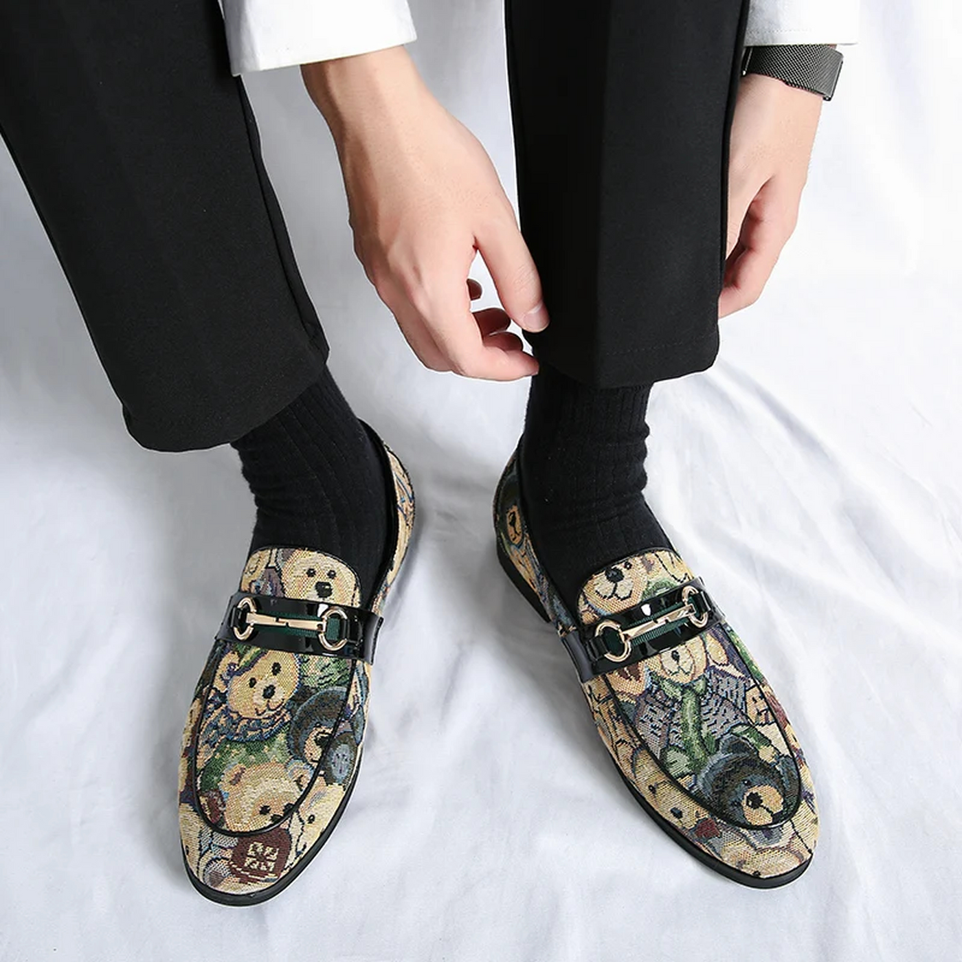 Paul Patchwork Loafers