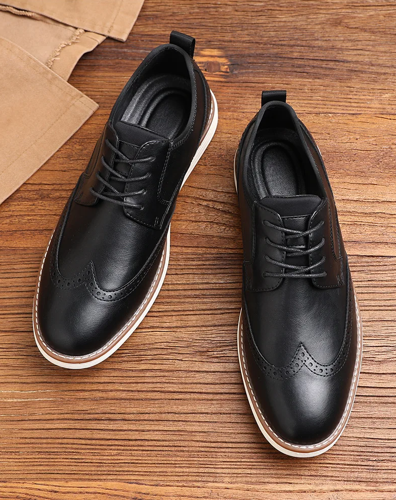 Alessio Genuine Leather Brogue