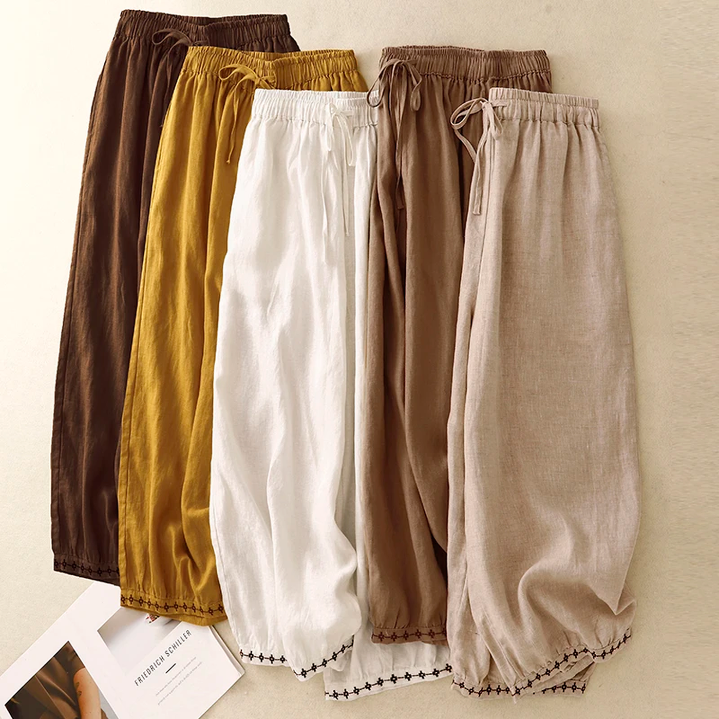 Ember Linen Harem Pant