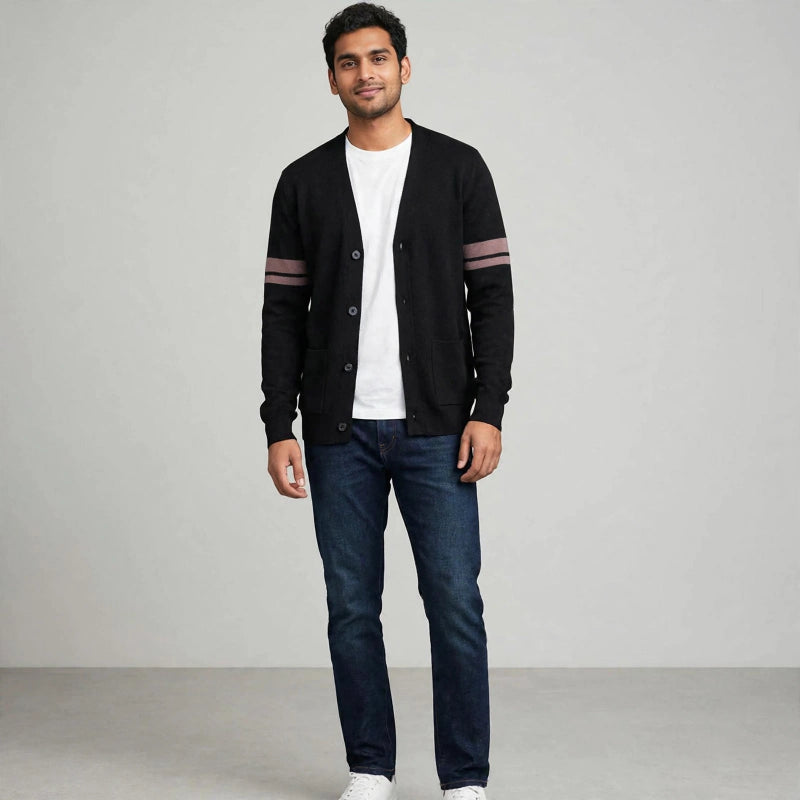 Arthur Wool Knit Cardigan